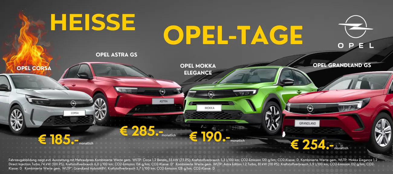Heisse Opel-Tage