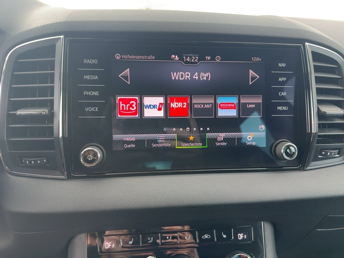 Kodiaq  Sportline Navigationssystem Rückfahrkame