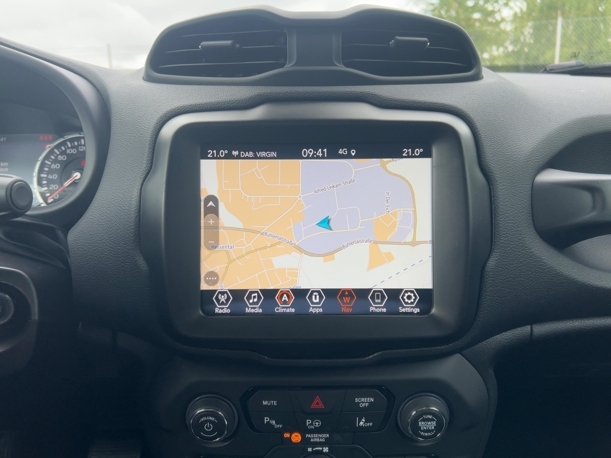 Compass 1.5 MultiAir Mild Hybrid Rückfahrkamera