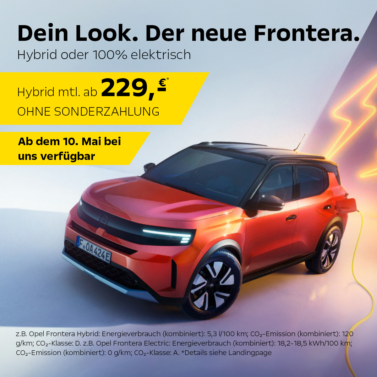 Beitragsbild Opel Frontera ab dem 10. Mai verfügbar