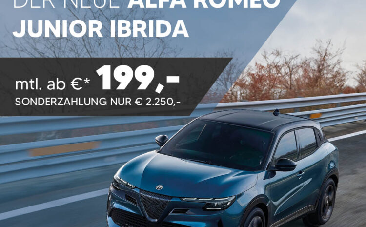  Der neue Alfa Romeo Junior Ibrida