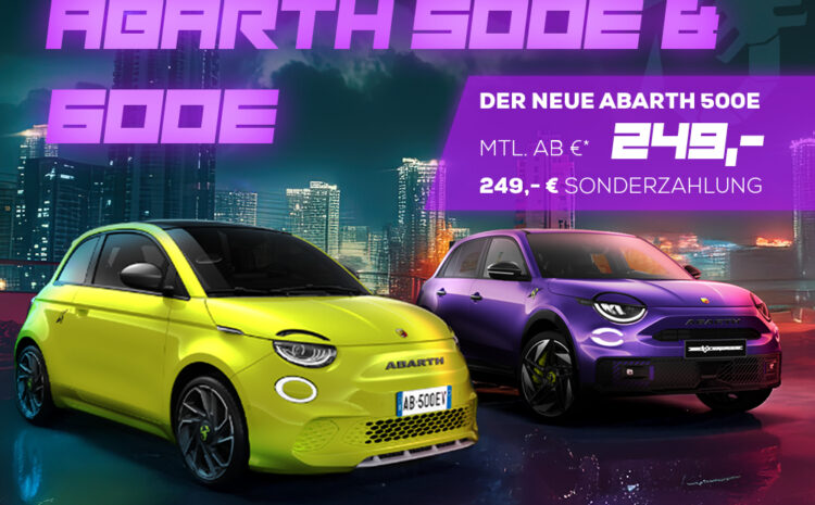  Der neue Abarth 500e und 600e